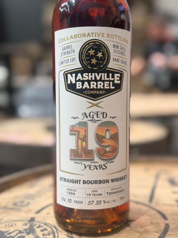 Nashville Barrel Co 19yr Single Barrel Bourbon - #1994 - 114.70 Proof