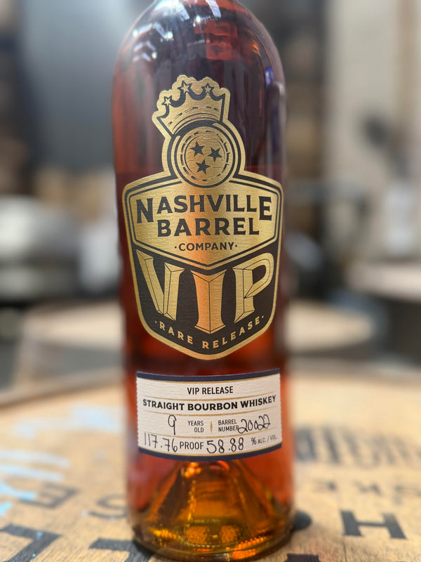Nashville Barrlel Co 9yr Single Barrel Kentucky Bourbon - #20022 - VIP - 117.76 Proof
