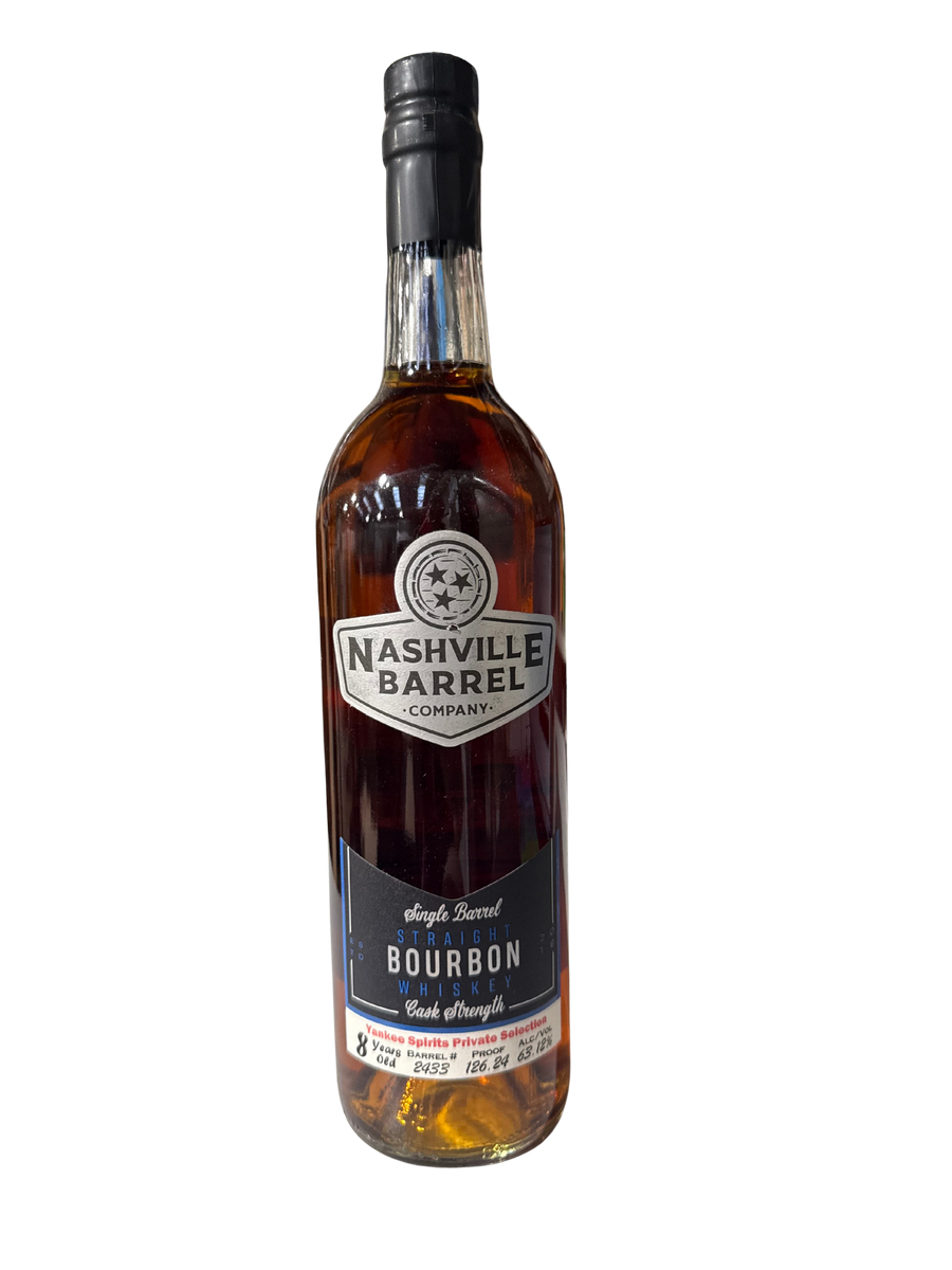 Nashville Barrel Co 8yr Single Barrel Bourbon - #2433  - 126.24 Proof - Yankee Spirits