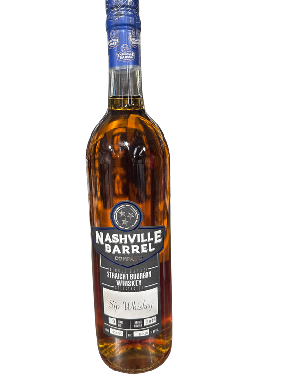 Nashville Barrel Co 8yr Single Barrel Bourbon - #2818 - Sip Whiskey