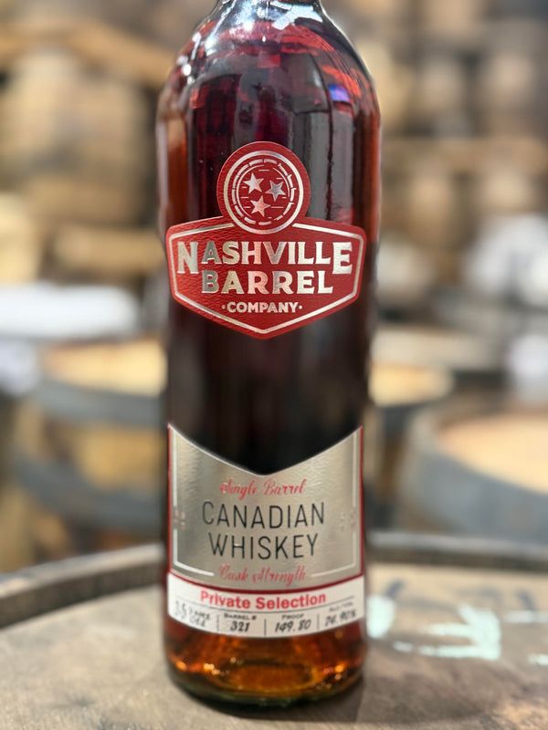 Nashville Barrel Co 35yr Single Barrel Canadian Whiskey - Double Oak'd - #321 - 149.80 Proof