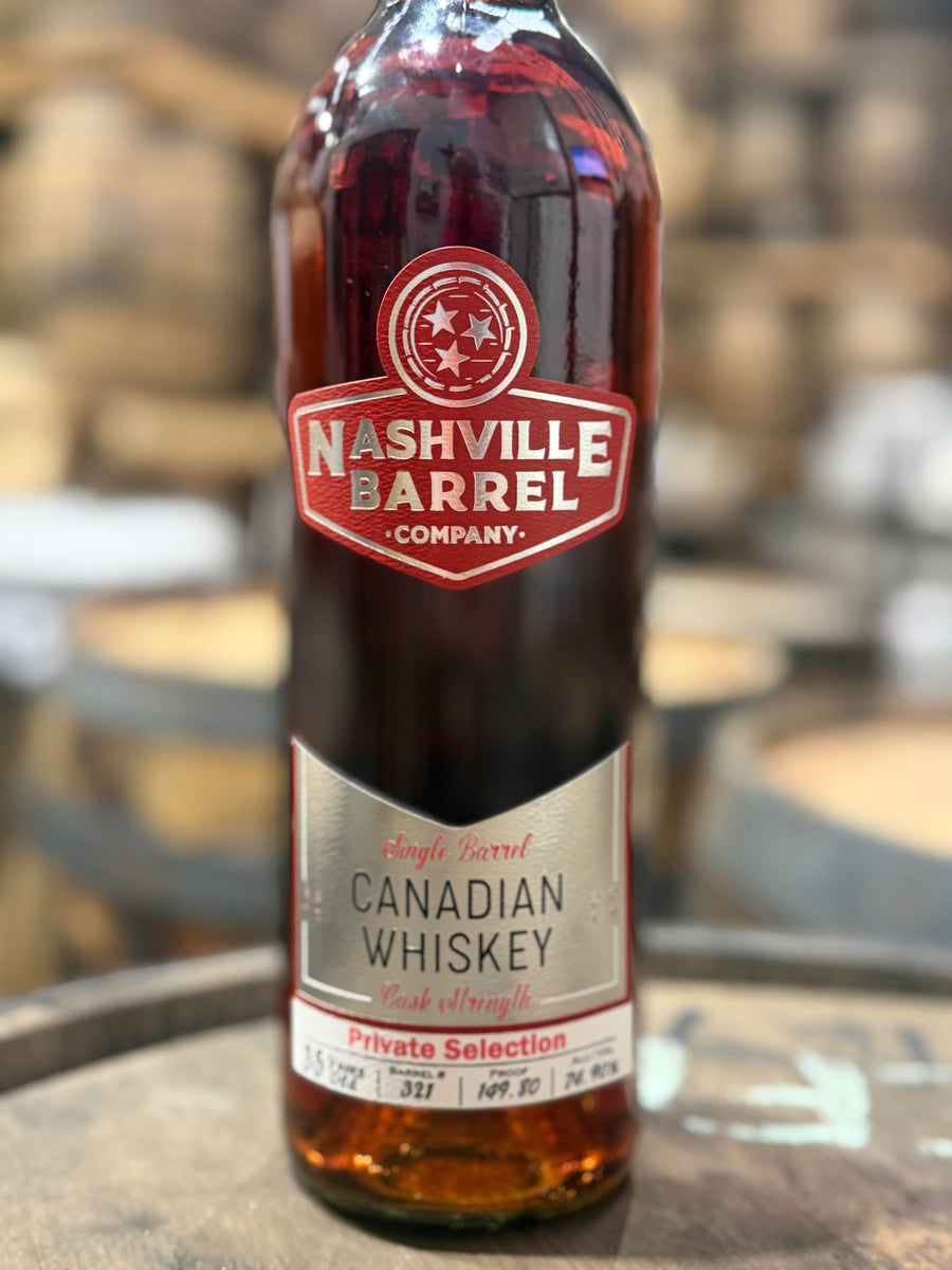 Nashville Barrel Co 35yr Single Barrel Canadian Whiskey - Double Oak'd - #321 - 149.80 Proof