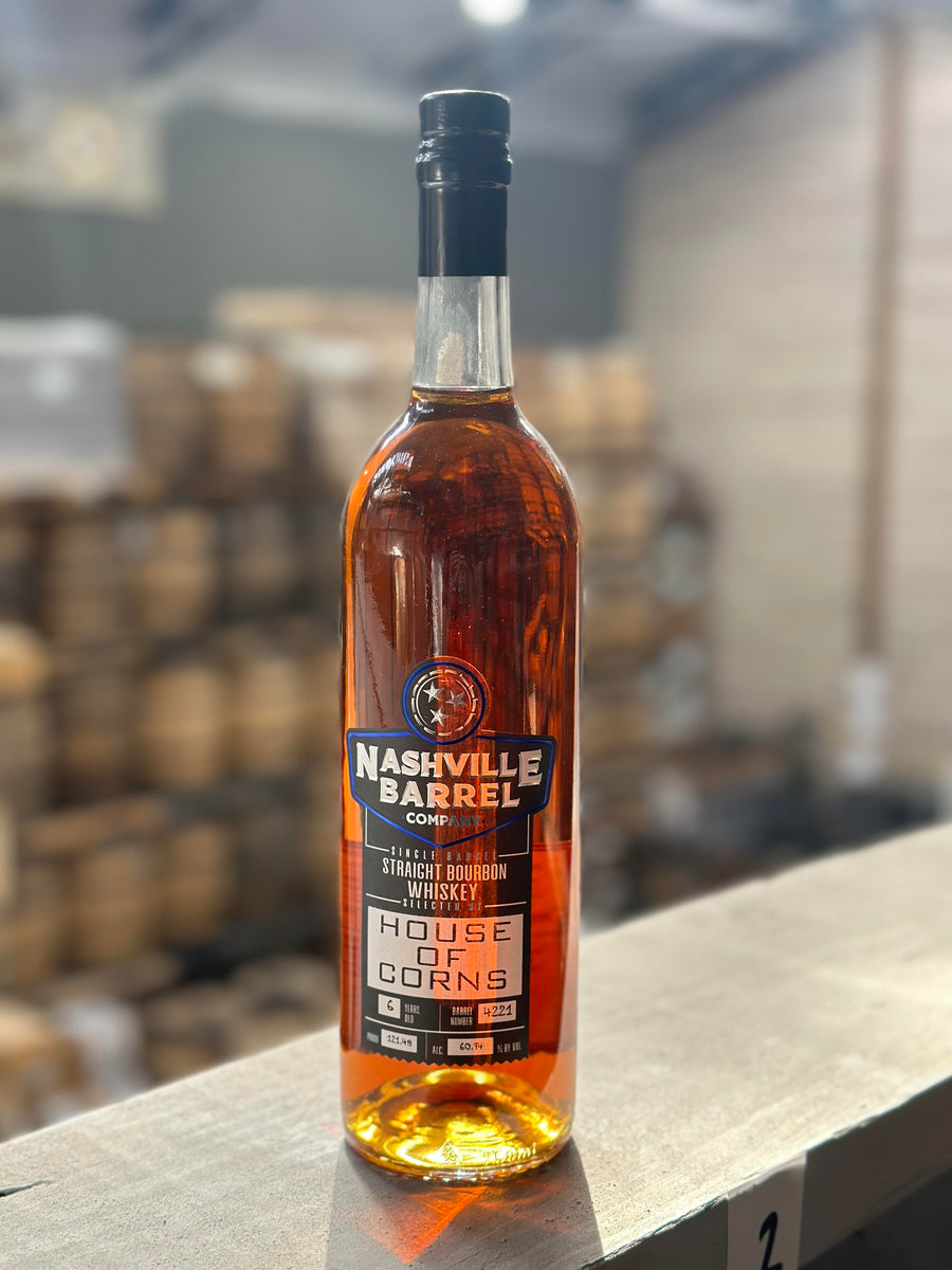 Nashville Barrel Co 6yr Single Barrel Bourbon - #4221 - House of Corns
