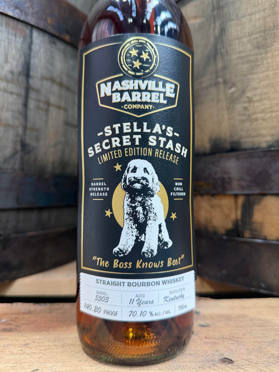 Stella's Stash 11yr Straight Kentucky Bourbon - #5503 - 140.20 Proof -Hazmat Birthday Bottle