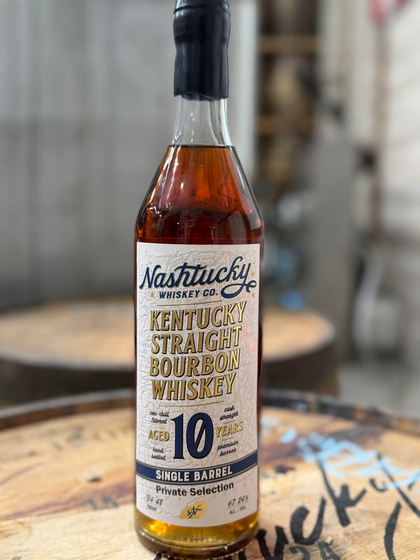 Nashville Barrel Co 10yr Single Barrel Kentucky Bourbon #5513 - 134.48 Proof