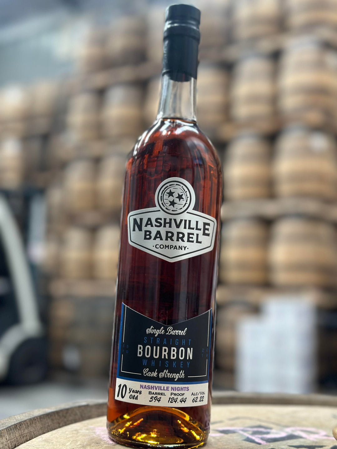 Nashville Barrel Co 10yr Kentucky Single Barrel Bourbon -#594 - "Nashville Nights"