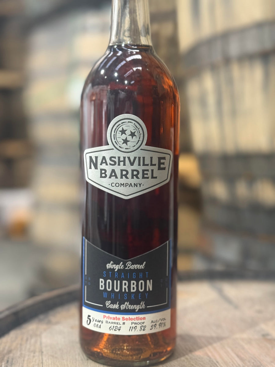 Nashville Barrel Co 5yr Single Barrel Bourbon - #6124 - 119.82 Proof