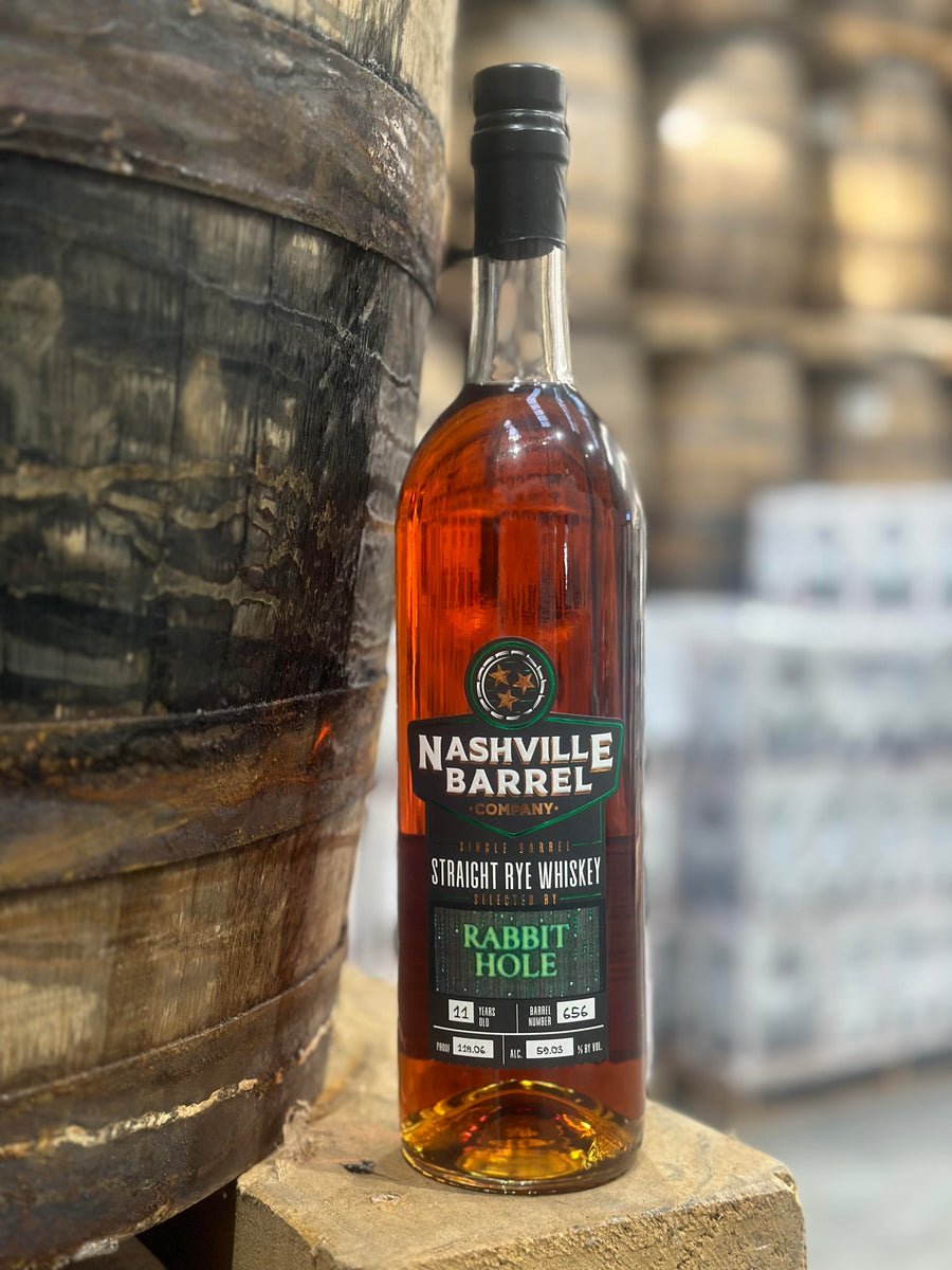 Nashville Barrel Co 11 Year Single Barrel Rye - #656 - "The Rabbit Hole"