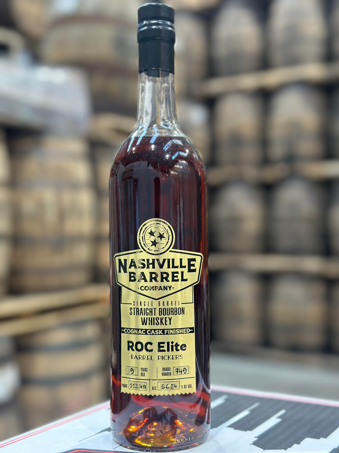 Nashville Barrel Co - 9yr Bourbon - Cognac Cask Finished - #749 -RocElite