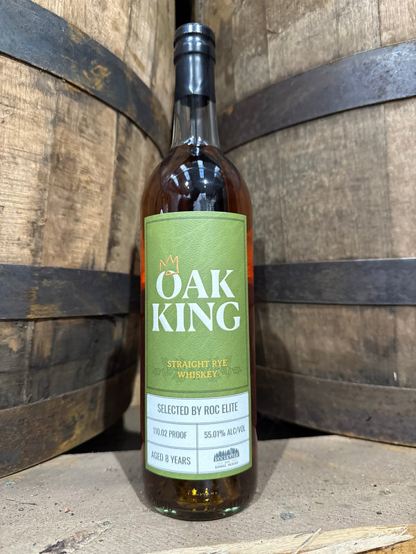 Oak King 8yr Single Barrel Rye Whiskey