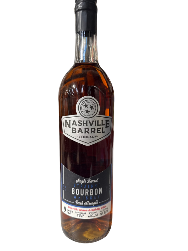 Nashville Barrel Co 9yr Single Barrel Bourbon - #8241 - 120.56 Proof -Skurnik