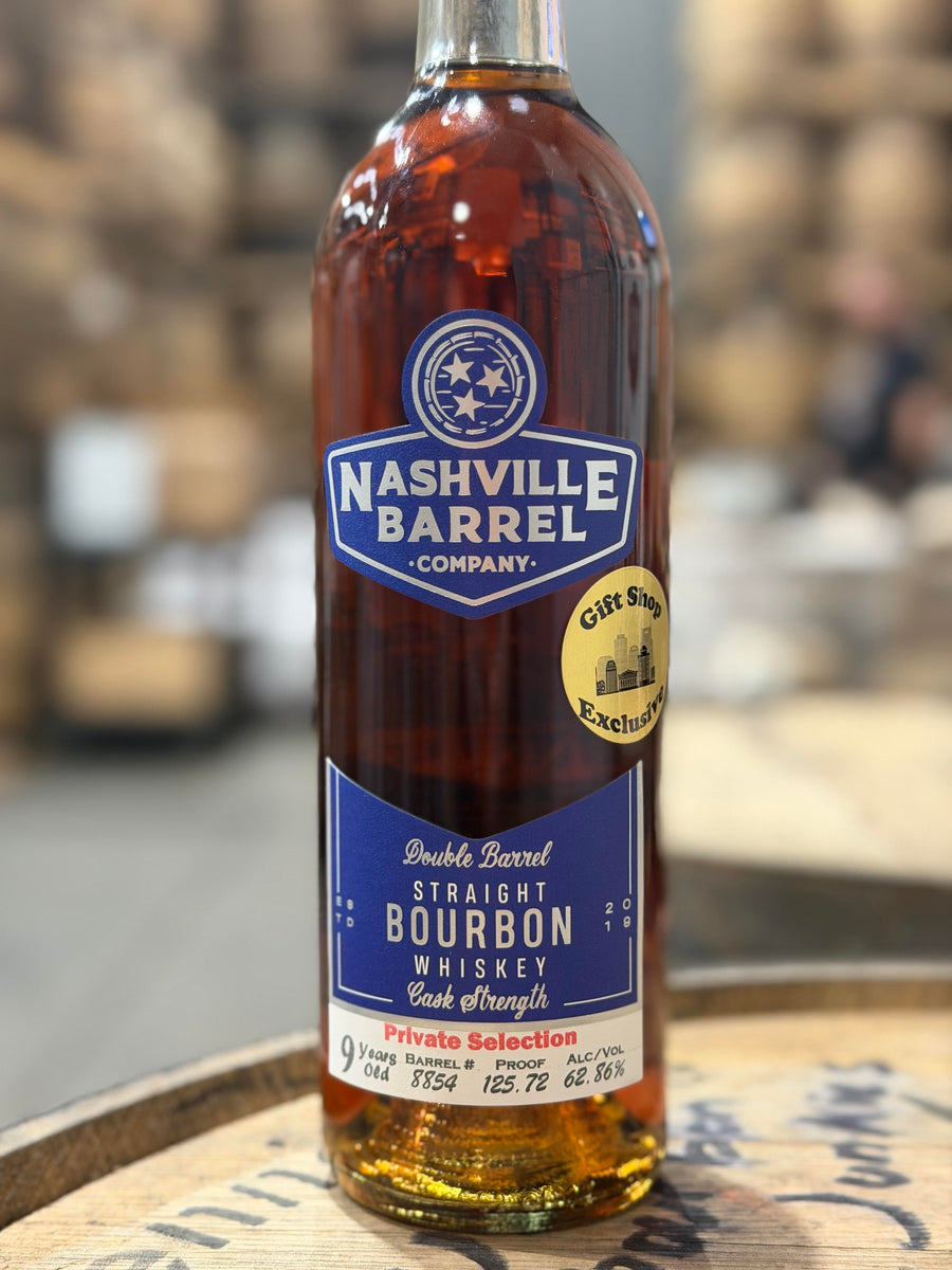 Nashville Barrel Co 9yr Kentucky Double Barrel Bourbon - #8854 - 125.72 Proof -