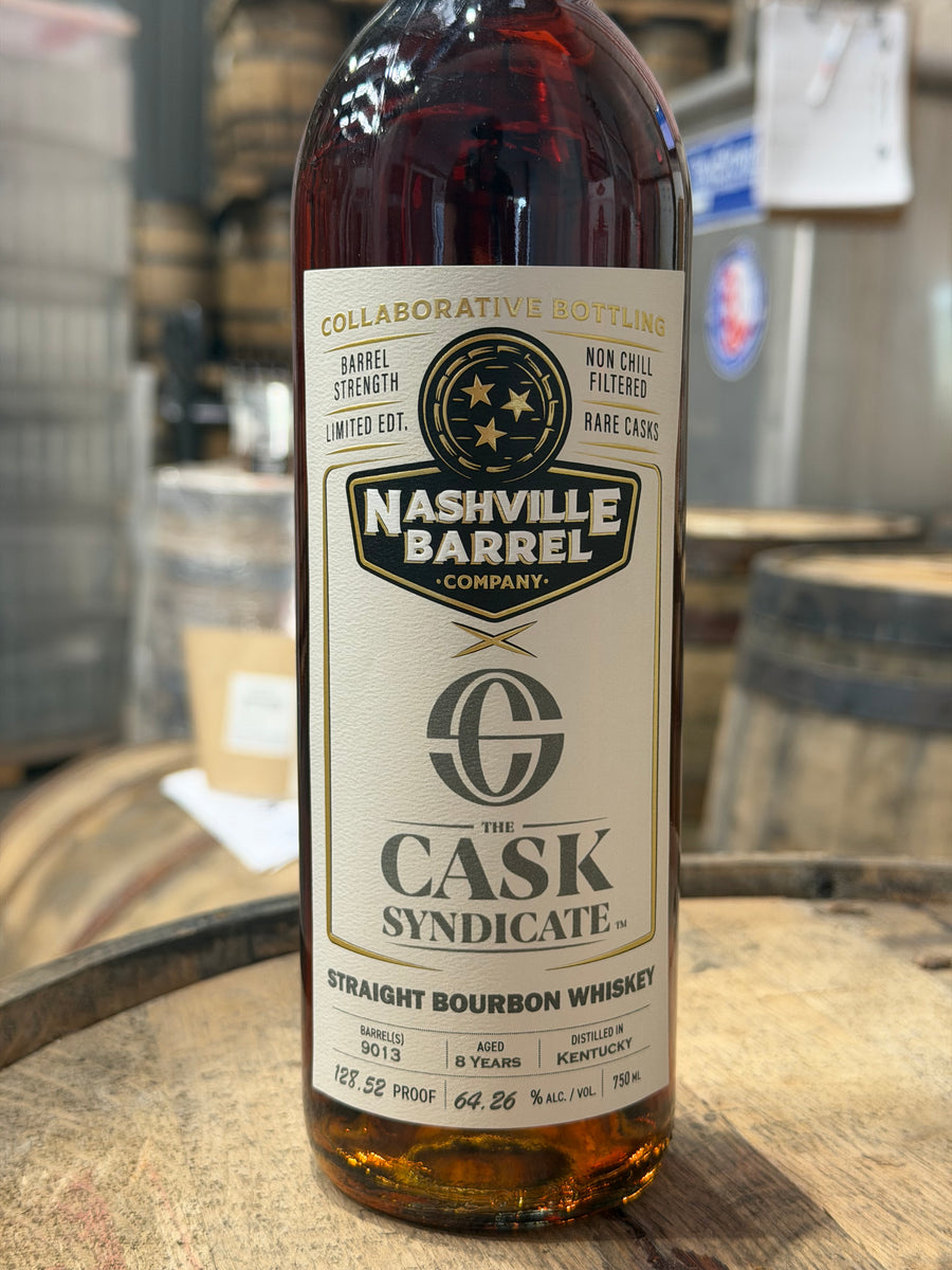 Nashville Barrel Co 8yr Single Barrel Kentucky Bourbon #9013 - 128.52 Proof - Cask Syndciate