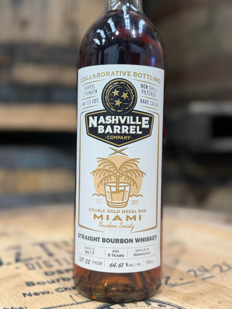 Nashville Barrel Co 8yr Single Barrel Kentucky Bourbon - #9017 - MBS - 129.22 Proof