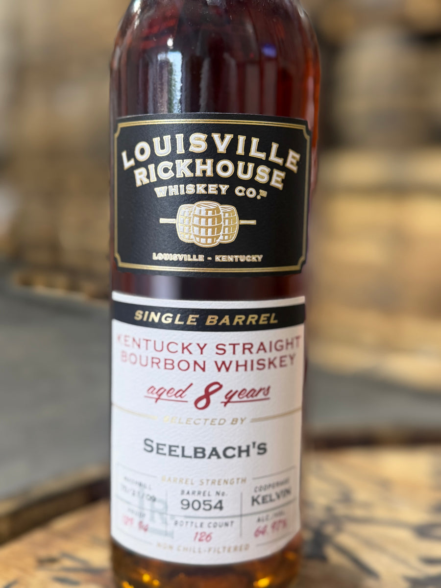 Louisville Rickhouse Whiskey Co 8yr Single Barrel Bourbon - #9054 - Seelbach's Pick