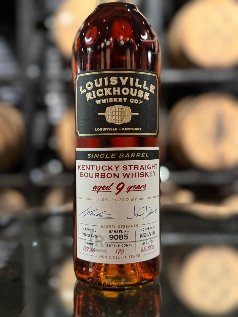 Louisville Rickhouse Kentucky Straight Bourbon Single Barrel - #9085 - 127.16 Proof