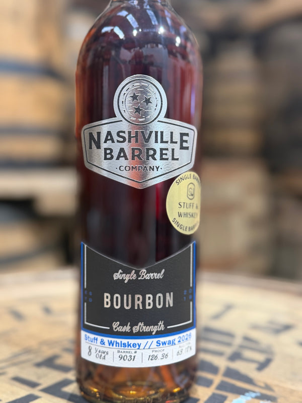 Nashville Barrel Co 8yr Kentucky Single Barrel Bourbon - #9031 - Swag 2026