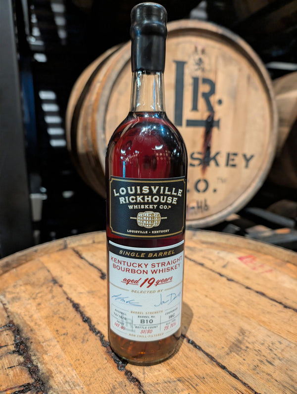 Louisville Rickhouse Whiskey Co 19yr Single Barrel Kentucky Bourbon - #B10 - 147.40 Proof