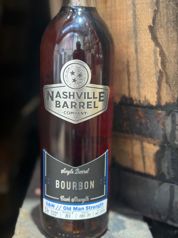 Nashville Barrel Co 24 Year Single Barrel Kentucky Straight Bourbon - B2 - Stuff & Whiskey - 120.70 Proof