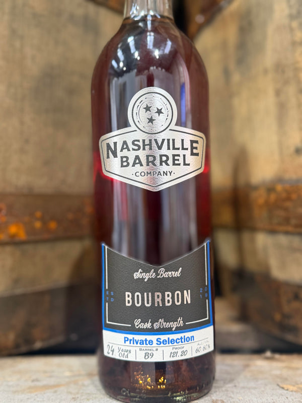 Nashville Barrel Co 24yr Single Barrel Kentucky Bourbon - B9 - 121.20 Proof