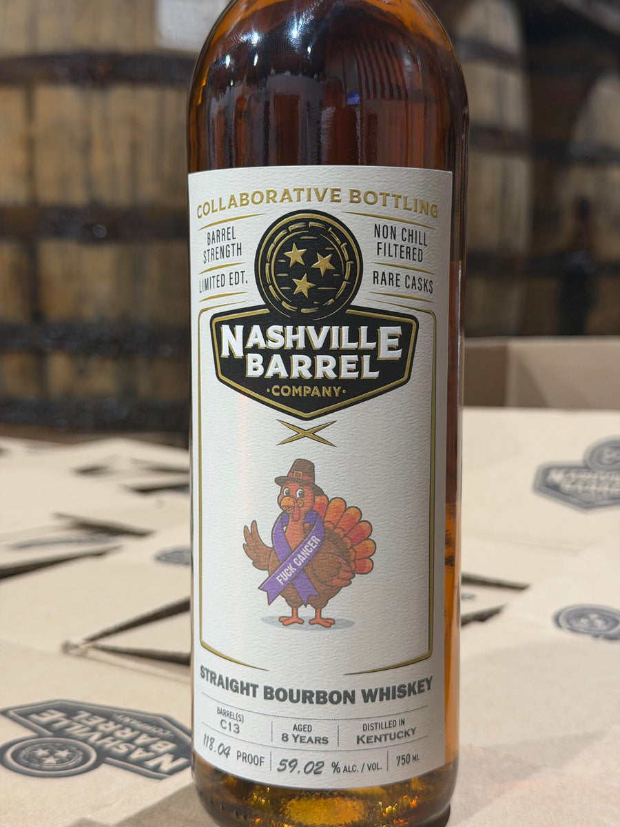 Nashville Barrel Co 8yr Straight Kentucky Bourbon - #C13 - 118.04 Proof