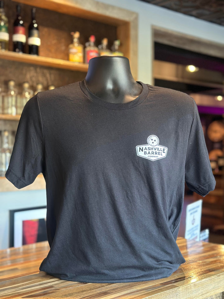 Nashville Barrel Co T-Shirt - "Need Money for Bourbon" Black