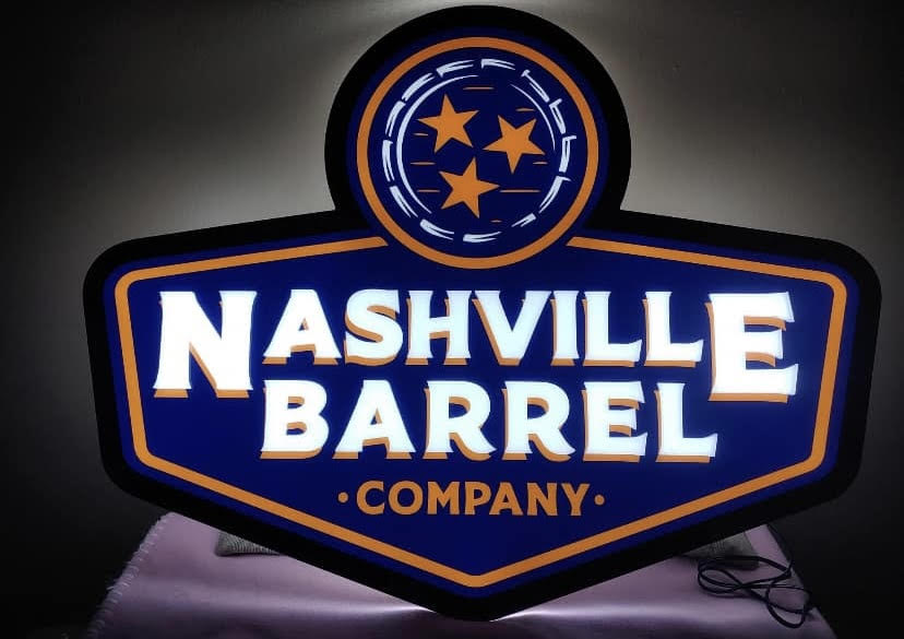 Nashville Barrel Co -  NEON Sign -