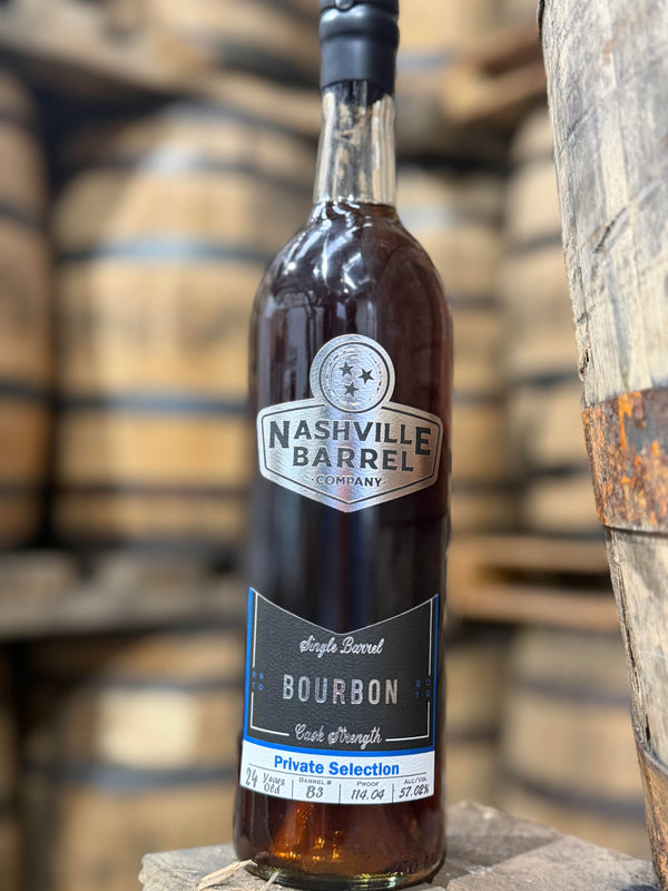 Nashville Barrel Co 24yr Single Barrel Bourbon - B3 - 114.04 Proof