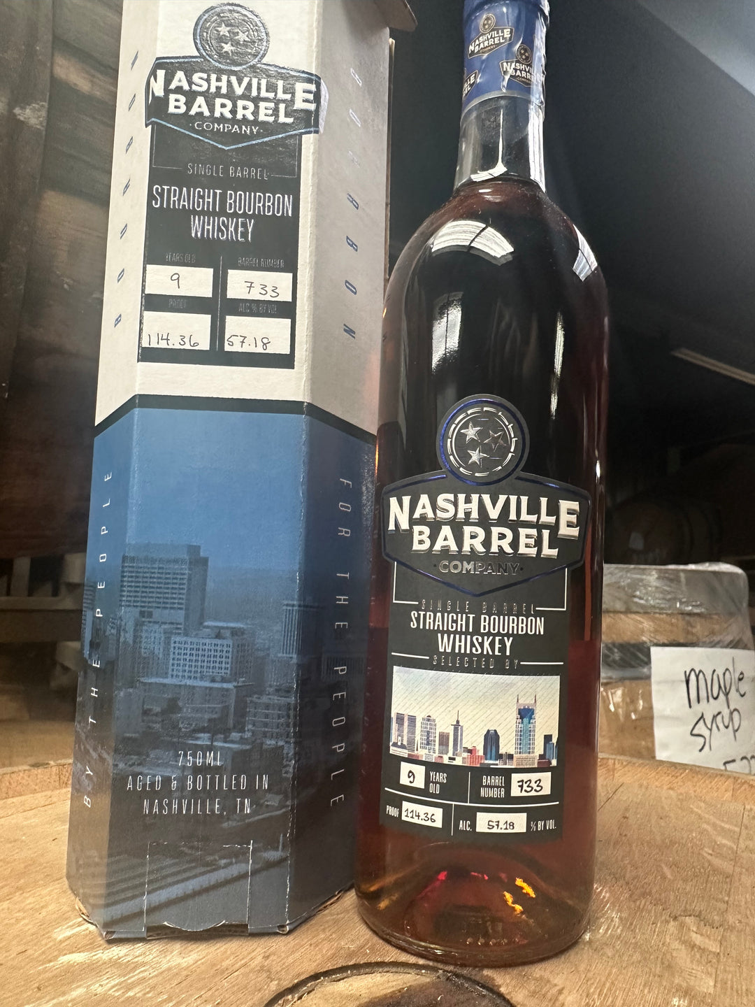 Nashville Barrel Co Single Barrel Bourbon - 9yr - #733