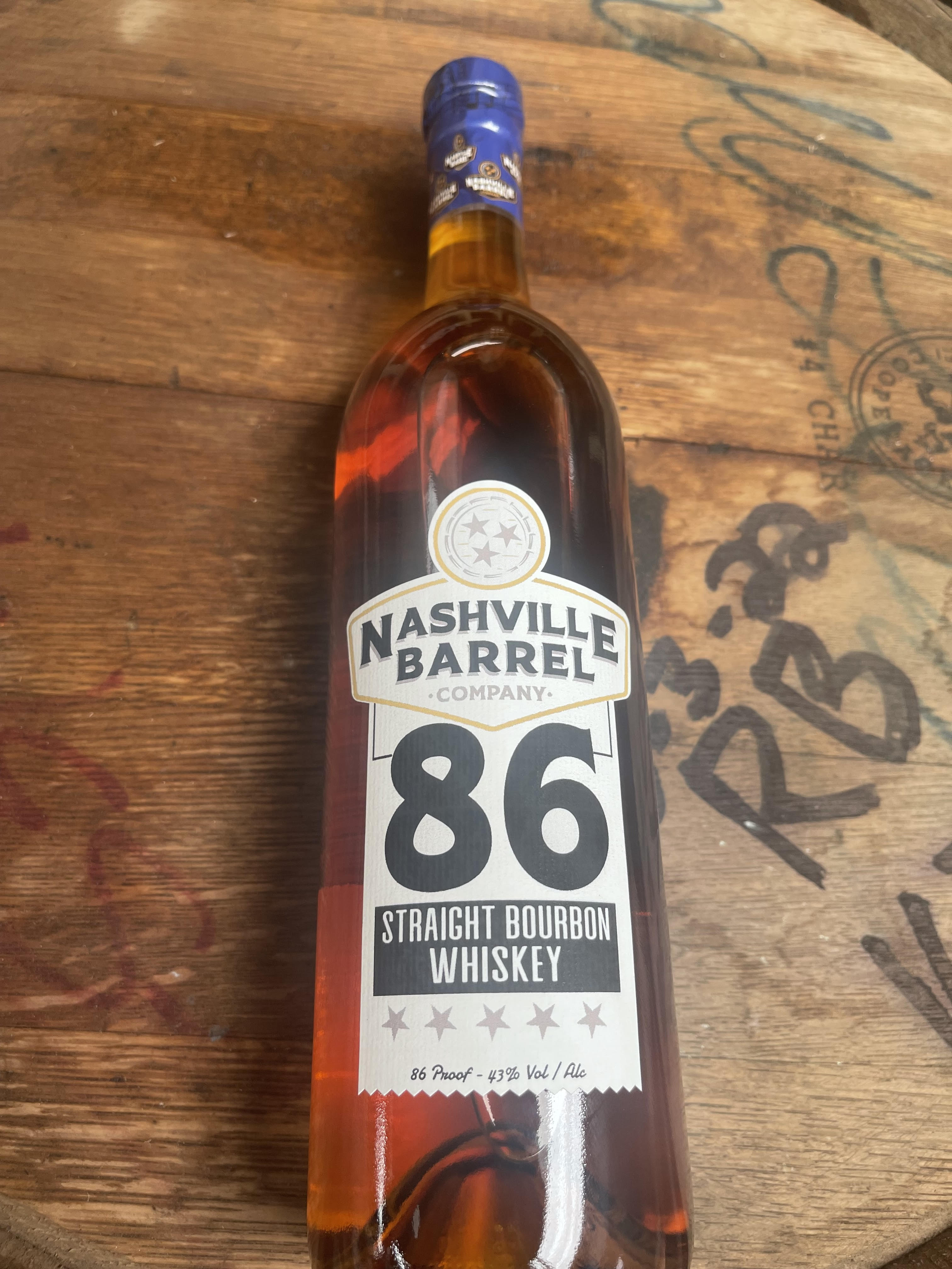 Nashville Barrel Company Small Batch Straight Bourbon Whiskeyのボトル画像