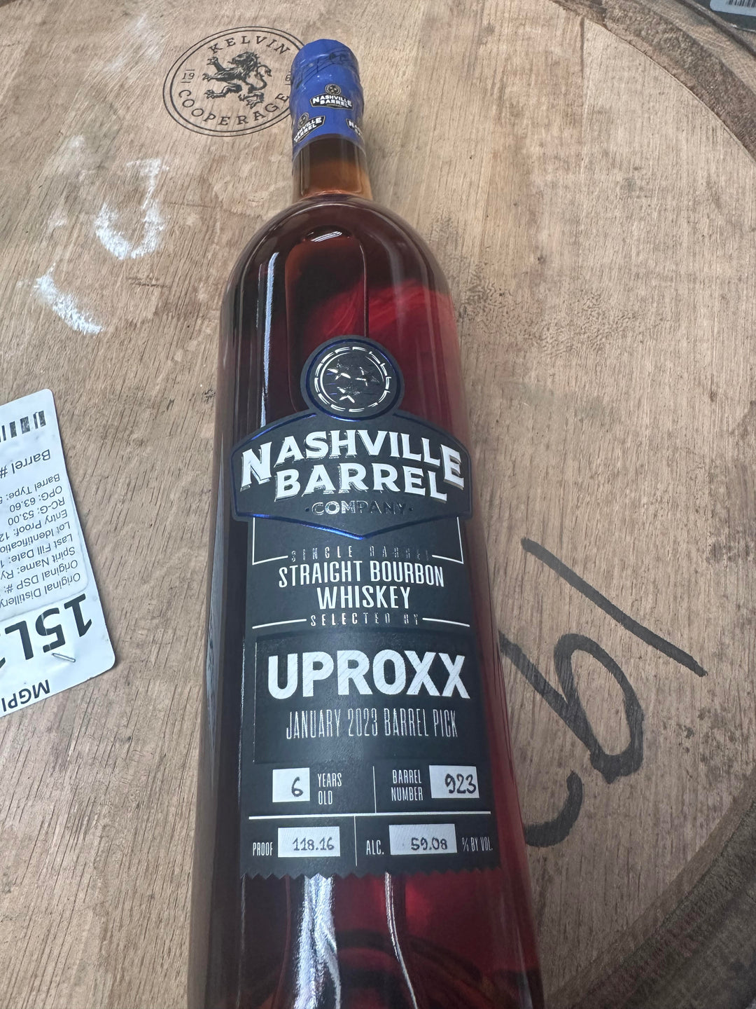 Nashville Barrel Co - 6yr Single Barrel - UPROXX - #923